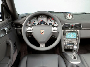 Картинка porsche автомобили интерьеры
