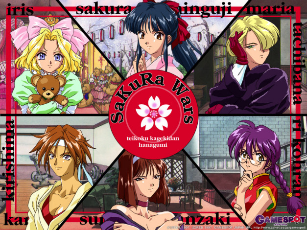 Обои картинки фото аниме, sakura, wars