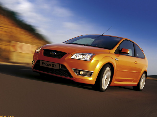 Обои картинки фото ford, focus, st, автомобили