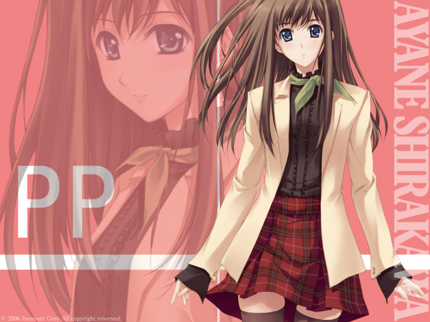 Обои картинки фото аниме, innocent, grey