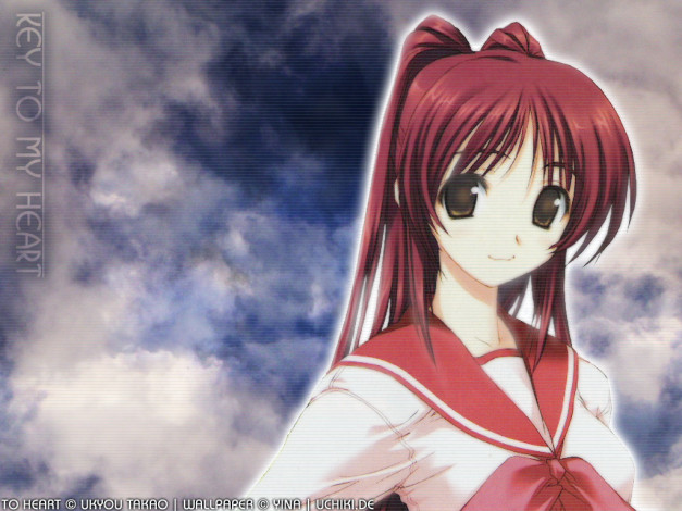 Обои картинки фото аниме, to, heart