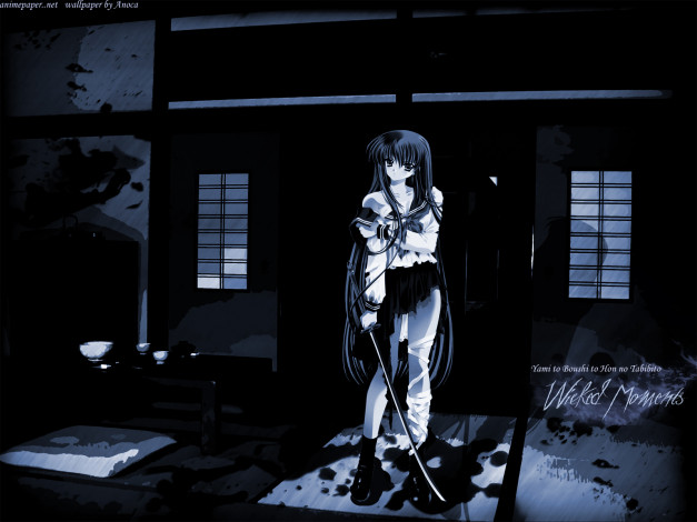 Обои картинки фото аниме, yami, to, boshi, hon, no, tabibito