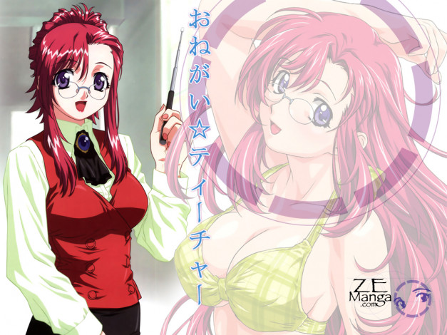 Обои картинки фото onegai, teacher, аниме