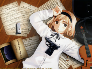 Картинка аниме gun slinger girl