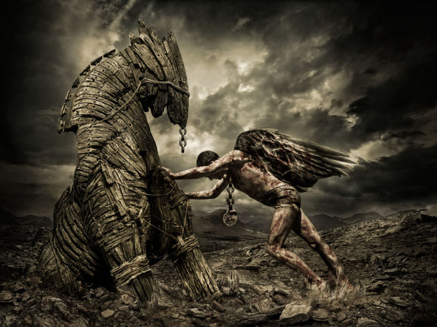 Обои картинки фото фэнтези, ангелы