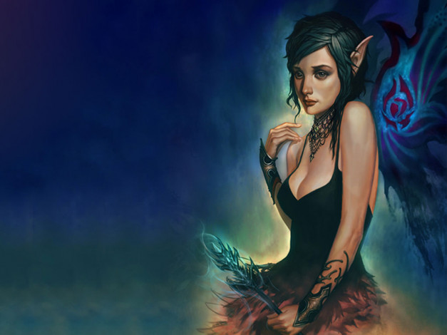 Обои картинки фото фэнтези, эльфы