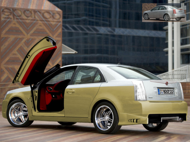 Обои картинки фото после, by, me, sparco, автомобили, cadillac