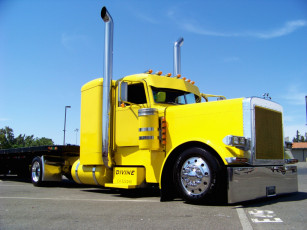 Картинка автомобили peterbilt