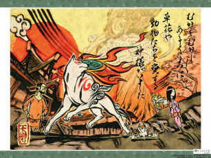 Картинка okami видео игры