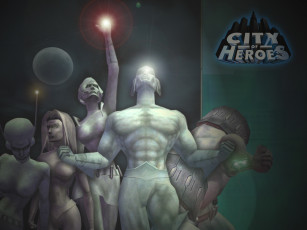 Картинка видео игры city of heroes