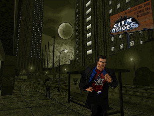 Картинка видео игры city of heroes