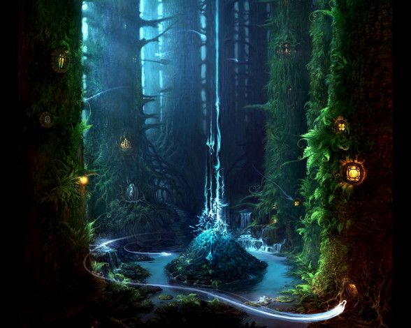 Обои картинки фото фэнтези, пейзажи