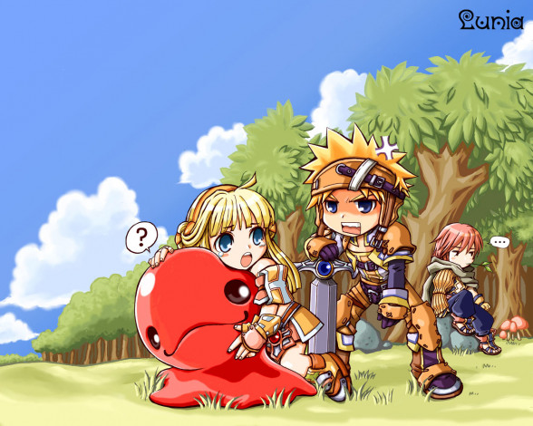 Обои картинки фото lunia, chronicles, видео, игры