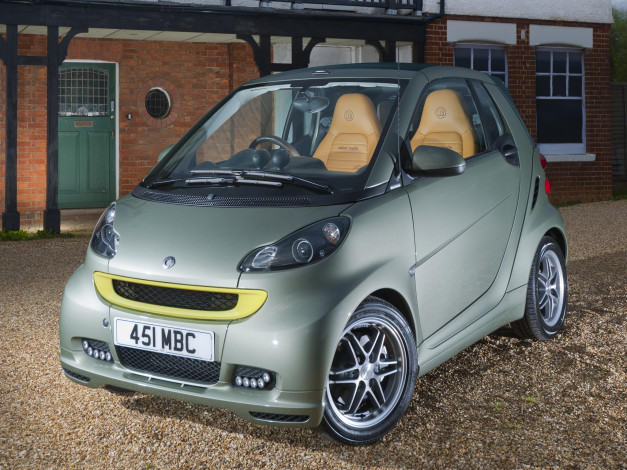 Обои картинки фото автомобили, brabus, smart