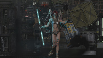 Картинка 3д графика fantasy фантазия fall of a jedi