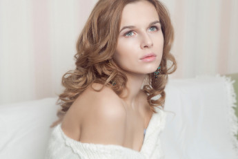 Картинка девушки -unsort+ лица +портреты волосы естественность