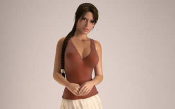 Картинка девушка 3д+графика people+ люди графика