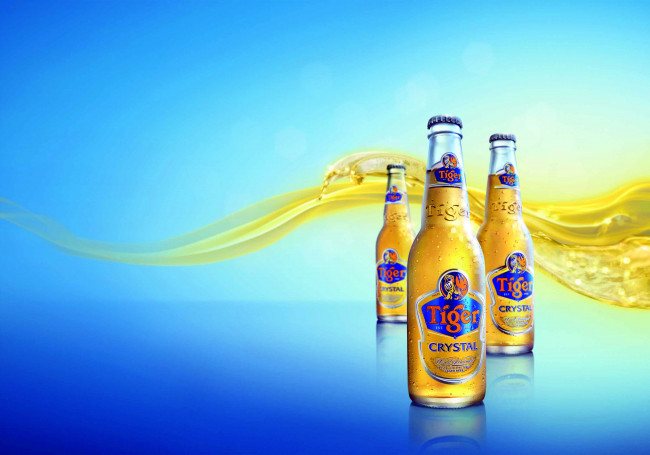 Обои картинки фото бренды, tiger, пиво
