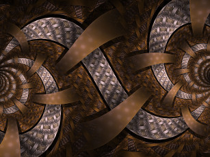 Картинка 3д+графика фракталы+ fractal цвета фон узор