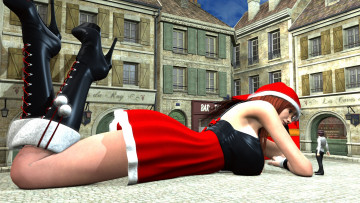 Картинка 3д+графика фантазия+ fantasy девушка фон мужчина взгляд