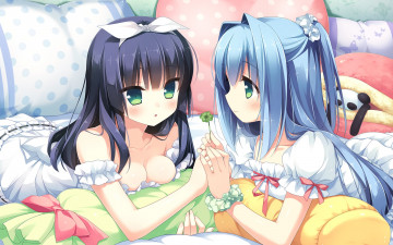 Картинка kurano+kun+chi+no+futago+jijou аниме unknown +другое kanekiyo miwa kurano yae клевер девушки kurano-kunchi no futago jijou ema