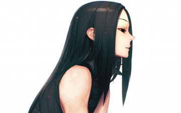 Картинка аниме unknown +другое крупный план искры длинные волосы