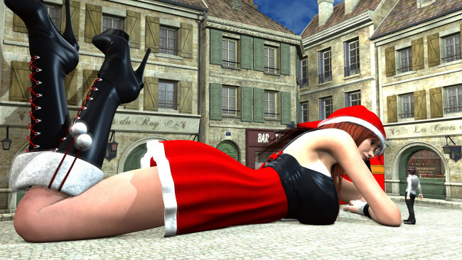 Обои картинки фото 3д графика, фантазия , fantasy, девушка, фон, мужчина, взгляд