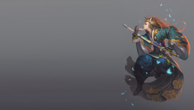 Обои картинки фото фэнтези, девушки, фентези, игра, арт