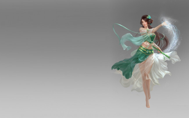 Обои картинки фото фэнтези, девушки, игра, магия, арт, навык, девушка, фентези