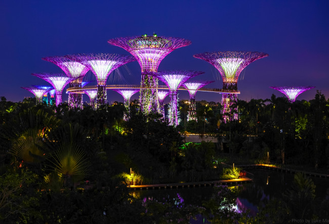 Обои картинки фото города, - огни ночного города, огни, ночь, красота, город