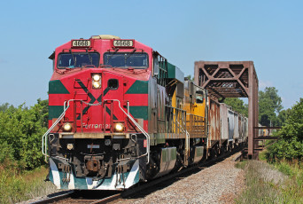 Картинка техника поезда состав локомотив рельсы