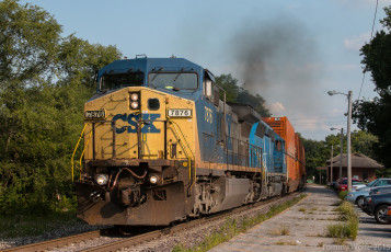 Картинка техника поезда состав локомотив рельсы