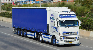 Картинка volvo+fh460+gl2+xl автомобили volvo+trucks+ выставка улица седельный тягач грузовик тяжелый