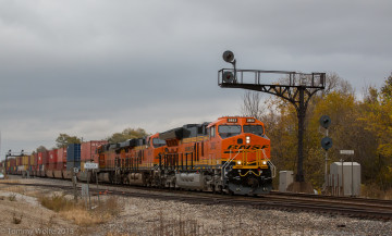 Картинка техника поезда рельсы локомотив состав