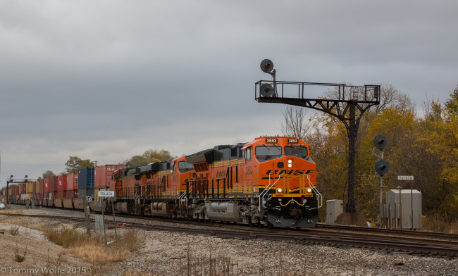 Обои картинки фото техника, поезда, рельсы, локомотив, состав