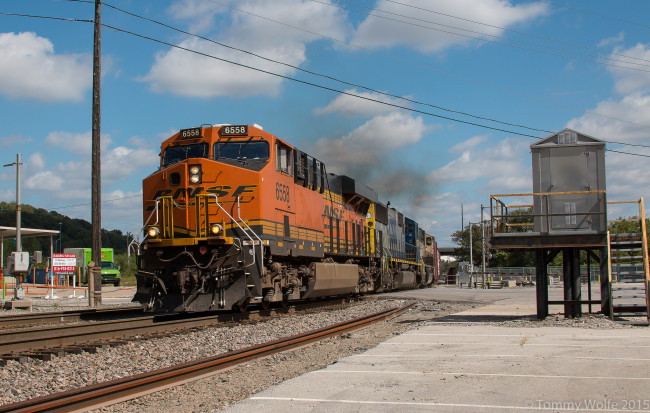 Обои картинки фото техника, поезда, состав, локомотив, рельсы