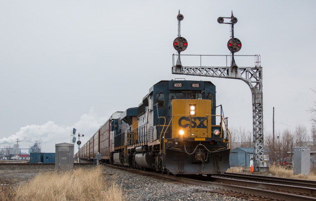 Обои картинки фото техника, поезда, состав, локомотив, рельсы