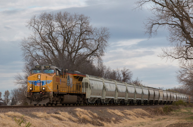 Обои картинки фото техника, поезда, состав, локомотив, рельсы