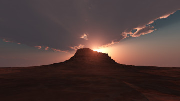 Картинка 3д+графика природа+ nature горы