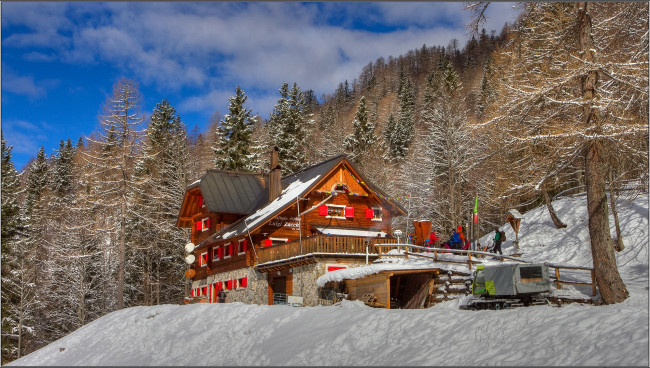 Обои картинки фото города, - здания,  дома, горы