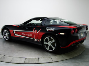 обоя corvette coupe earnhardt hall of fame edition 2010, автомобили, corvette, 2010, edition, fame, hall, earnhardt, coupe