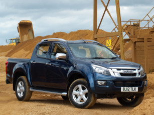 обоя isuzu d-max double cab uk-spec 2012, автомобили, isuzu, d-max, double, cab, uk-spec, 2012