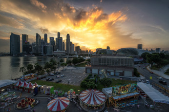 Картинка города -+панорамы простор