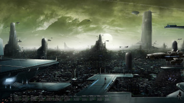 Картинка календари фэнтези город 2018 здание