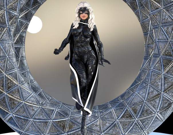 Обои картинки фото 3д графика, фантазия , fantasy, девушка, взгляд, фон