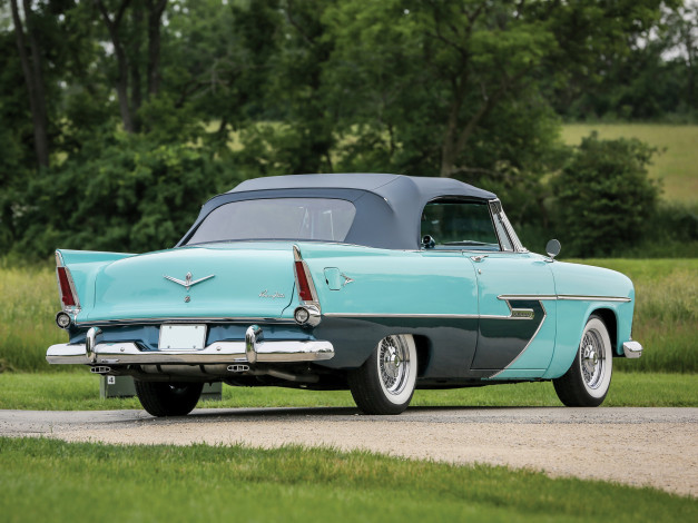 Обои картинки фото plymouth belvedere convertible 1956, автомобили, plymouth, belvedere, convertible, 1956
