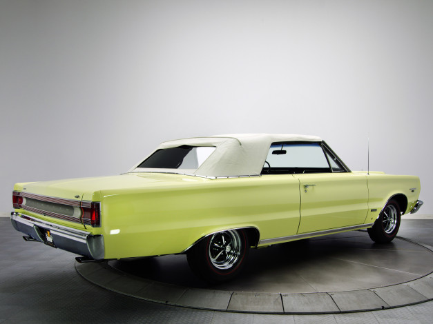 Обои картинки фото plymouth belvedere gtx-426 hemi convertible 1967, автомобили, plymouth, belvedere, gtx-426, hemi, convertible, 1967