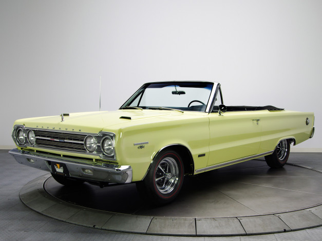 Обои картинки фото plymouth belvedere gtx-426 hemi convertible 1967, автомобили, plymouth, belvedere, gtx-426, hemi, convertible, 1967
