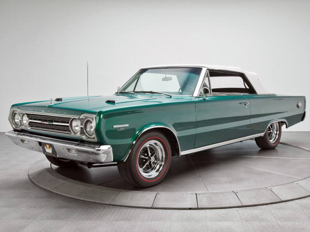 Обои картинки фото plymouth belvedere gtx-440 convertible 1967, автомобили, plymouth, belvedere, gtx-440, convertible, 1967