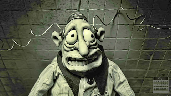 Обои картинки фото календари, кино,  мультфильмы, 2018, мужчина